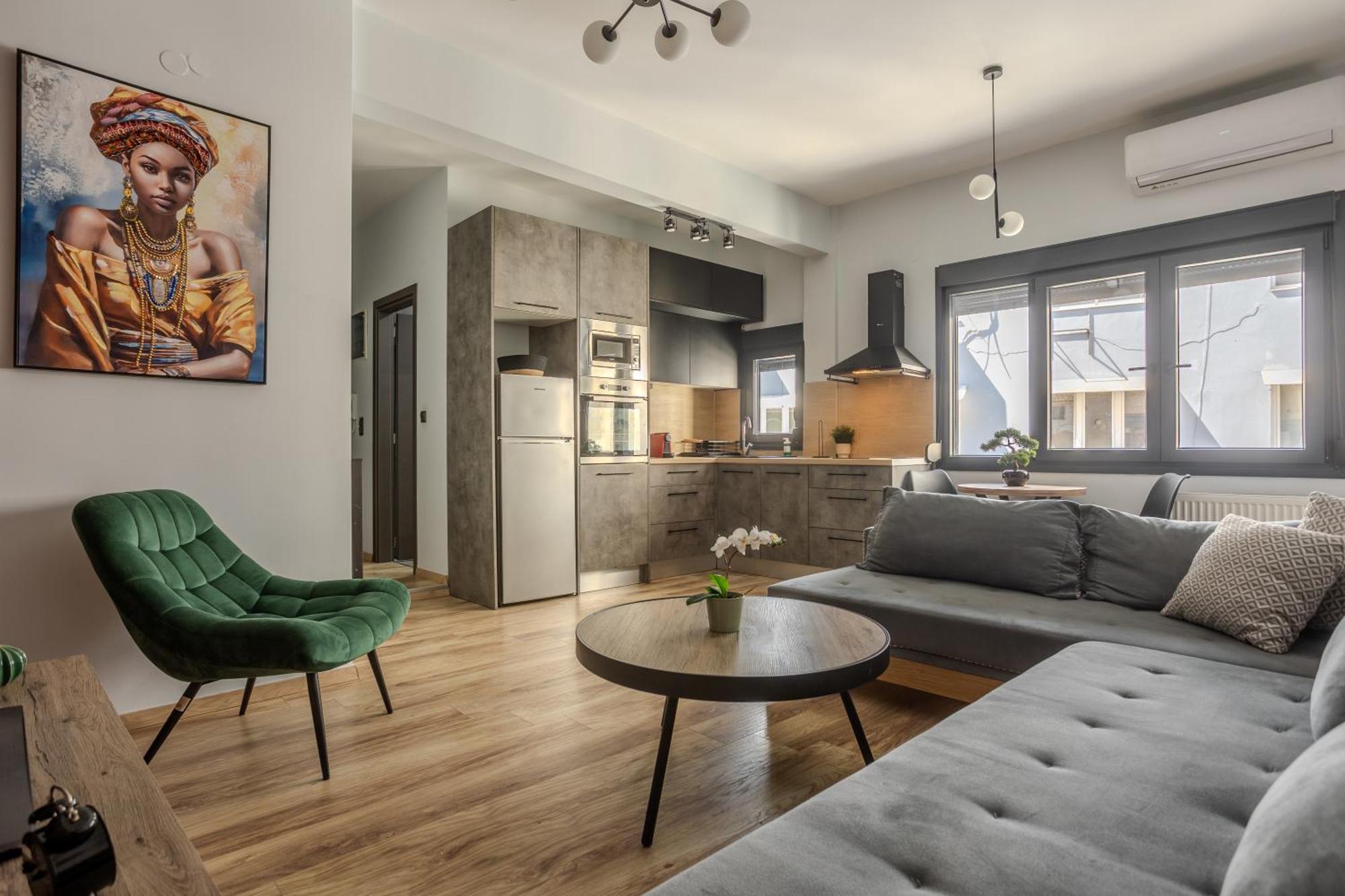 Appartement Heart Of Ladadika Ac Smart Tv Self Check-in *