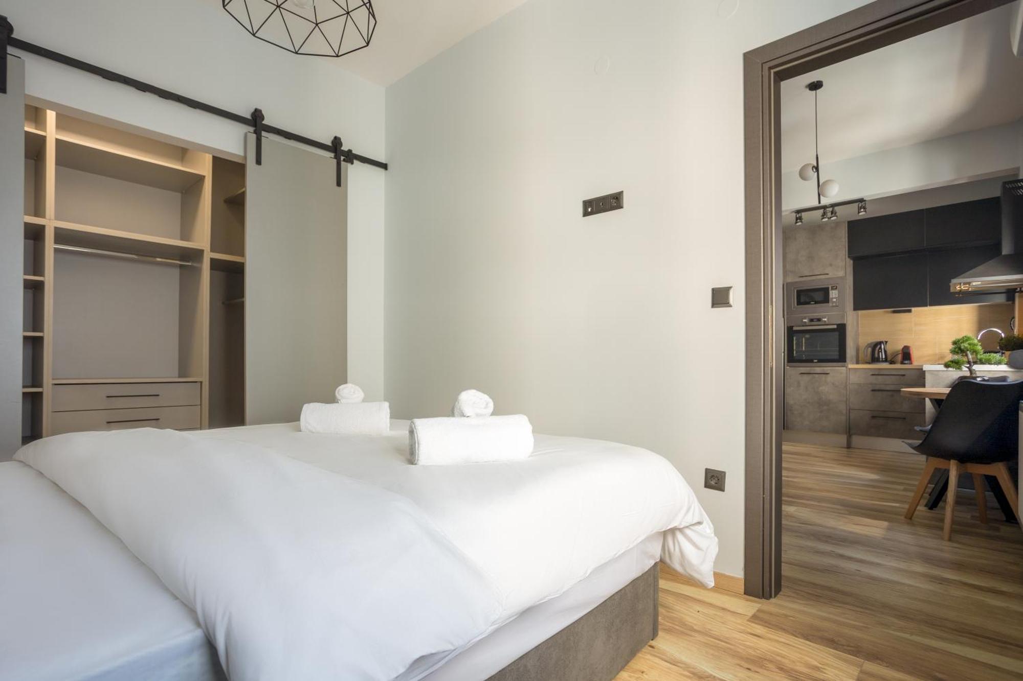 Appartement Heart Of Ladadika Ac Smart Tv Self Check-in Thessaloniki